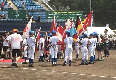 世界少年野球大会　選手宣誓